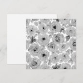 Bloemmotief Feestdagenkaart (Voorkant / Achterkant)