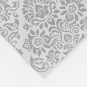   bloemmotief fleece deken (Hoek)