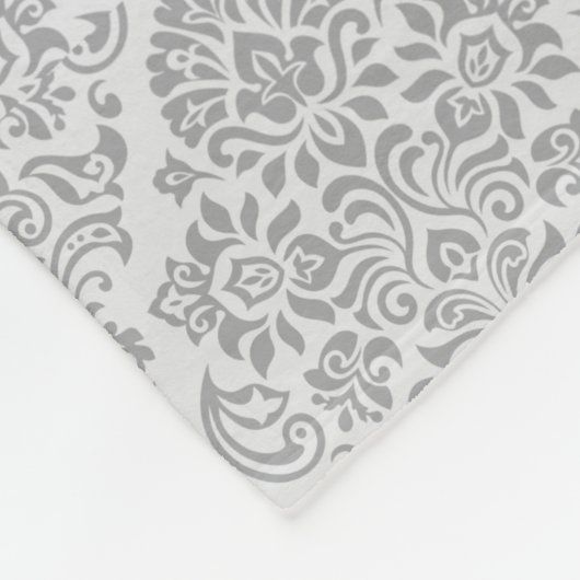   bloemmotief fleece deken (Hoek)