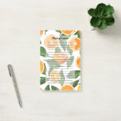 Bloemmotief Fruit Sinaasappel Citroen Naadloos Post-it® Notes (Kantoor)