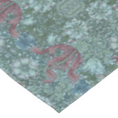  bloemmotief groen blauw rood wit tafelkleed (Gekanteld)