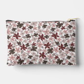 Bloemmotief Herfstkleuren Tekst en Naam Etui (Achterkant)
