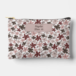 Bloemmotief Herfstkleuren Tekst en Naam Etui