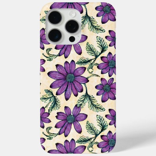 Bloemmotief I Case-Mate iPhone Case (Achterkant)
