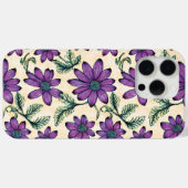 Bloemmotief I Case-Mate iPhone Case (Achterkant (horizontaal))