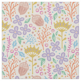  bloemmotief in boho-stijl. stof