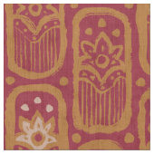 bloemmotief in Indiase stijl. Stof (Close Up)