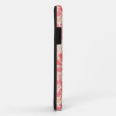 Bloemmotief in modieuze perzik tinten Case-Mate iPhone case (Achterkant/rechts)