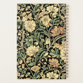 Bloemmotief in Victoriaanse stijl Planner (Achterkant)