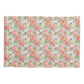 Bloemmotief in vintage stijl kussensloop (Achterkant)