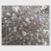 bloemmotief inpakpapier (Vlak)