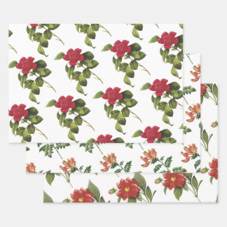 Bloemmotief Inpakpapier Vel
