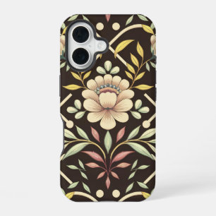 Bloemmotief iPhone 16 Hoesje