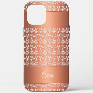 bloemmotief iPhone 12 pro max hoesje