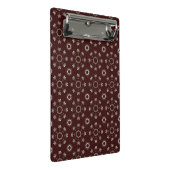 Bloemmotief Kabul Coffee Light Flash Mini Klembord (Schuin)
