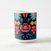 bloemmotief koffiemok (Center)