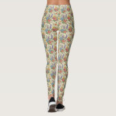 Bloemmotief Leggings (Achterkant)