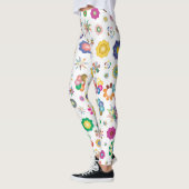 Bloemmotief Leggings (Links)