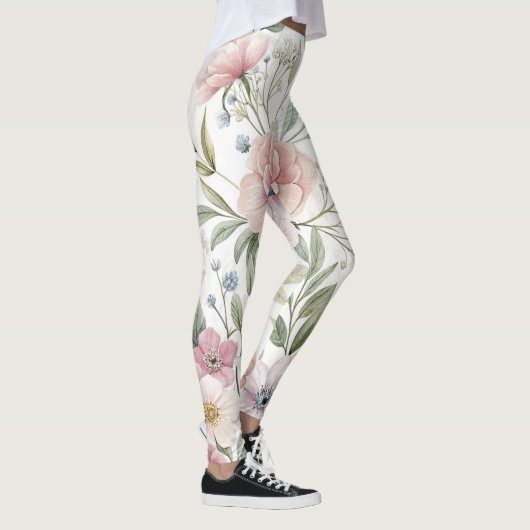 bloemmotief leggings (Rechts)