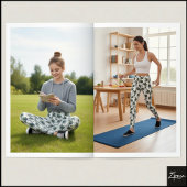 Bloemmotief Leggings