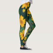 Bloemmotief leggings (Rechts)