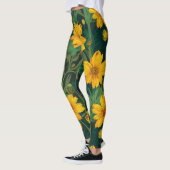 Bloemmotief leggings (Links)