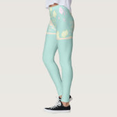 bloemmotief leggings (Links)