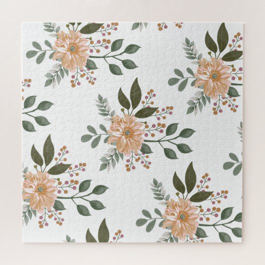 Bloemmotief Legpuzzel (Horizontaal)