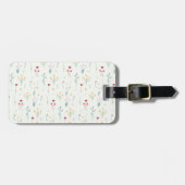 Bloemmotief Lente Bloemen Bagagelabel (Voorkant horizontaal)