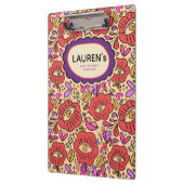Bloemmotief Lucky Eye Klembord (Links)