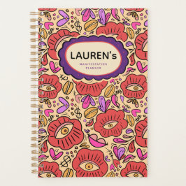 Bloemmotief Lucky Eye Planner