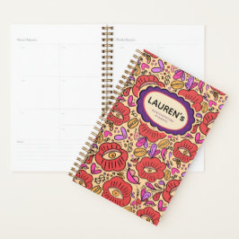 Bloemmotief Lucky Eye Planner