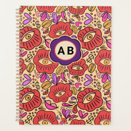 Bloemmotief Lucky Eye Planner