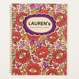 Bloemmotief Lucky Eye Planner