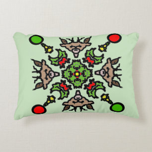 Bloemmotief Mandala Accent Kussen
