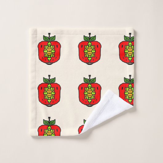 Bloemmotief Mandala Bad Handdoek (Wasdoekje)