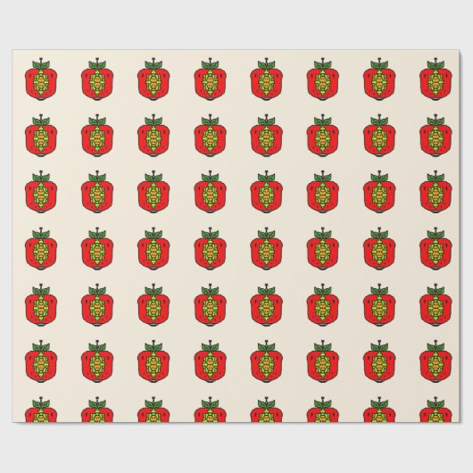 Bloemmotief Mandala Patroon Cadeaupapier (Vlak)