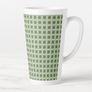 Bloemmotief Mandala Patroon Latte Mok