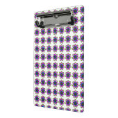 Bloemmotief Mandala Patroon Mini Klembord (Angled2)