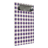 Bloemmotief Mandala Patroon Mini Klembord (Schuin)