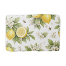 Bloemmotief met citroenen in vintage stijl | Cotta