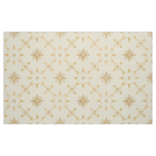 Bloemmotief met Fleuron-interieurs uit het verlede Stof (Fat Quarter)