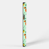 Bloemmotief met gekleurde rozenbloemen iPhone hoesje (Rechterkant)