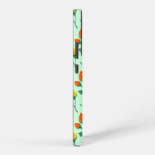 Bloemmotief met gekleurde rozenbloemen samsung galaxy hoesje (Rechterkant)