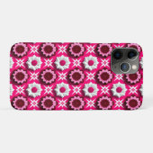 Bloemmotief met levendig roze en witte lotus Case-Mate iPhone case (Achterkant (horizontaal))