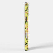 Bloemmotief met roze bloemen Case-Mate iPhone case (Achterkant / Rechts)