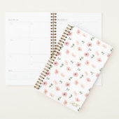 Bloemmotief Monogram Eerste letters Blush Planner (Display)