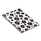  bloemmotief notitieboek (Rechterzijde)