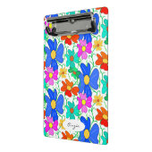 Bloemmotief Notitieboek Mini Klembord (Angled2)