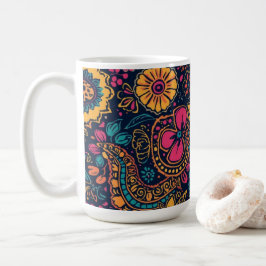 Bloemmotief Paisley Patroon Koffiemok